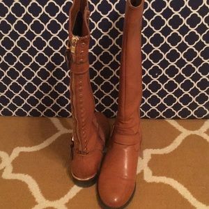 Steve Madden Harlii Cognac boots